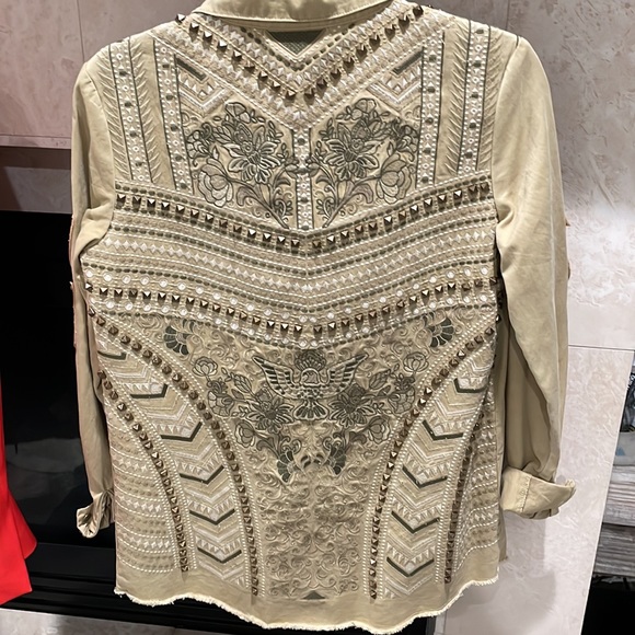 Spell and the Gypsy Khaki Panther Jacket - Picture 9 of 10